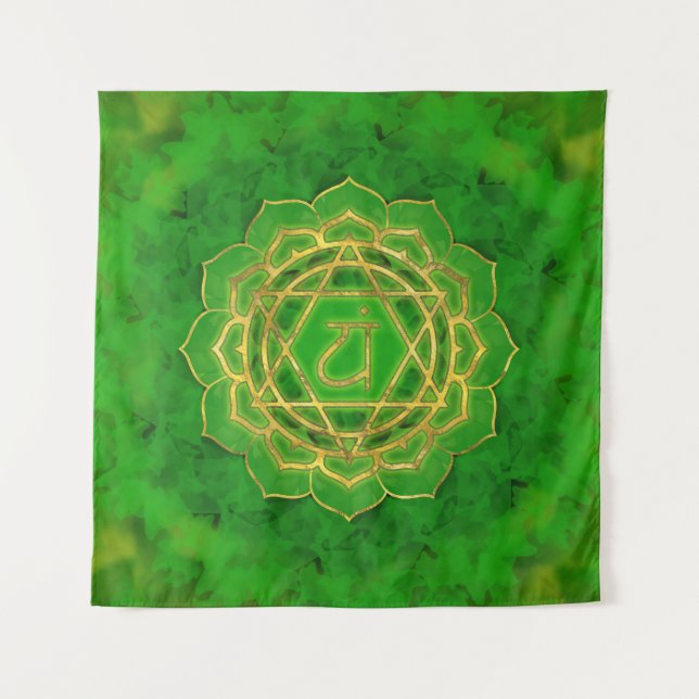 Tenture Chakra du coeur - Anahata (Devant)