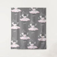 Chambre de Filles aux Ballerines de Couture Rose &