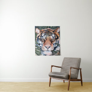 Tenture Chat Jungle - Tigre