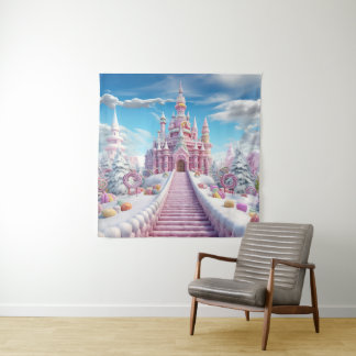 Tenture Château de bonbons magiques