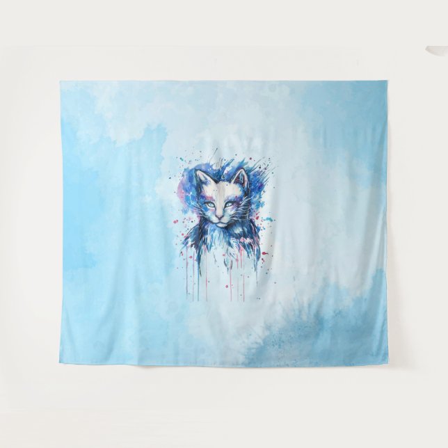 Tenture Chaton (Devant (Horizontal))