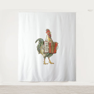 Tenture Chemise de poulet Accordion, Chemise de poulet, Mu