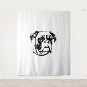 Tenture Chien de boîte