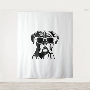 Tenture Chien de boîte
