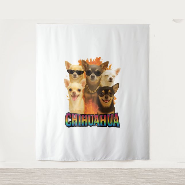 Tenture Chihuahua     (Devant)