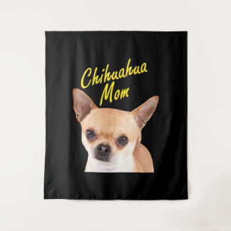 Tenture Chihuahua Maman Cadeau pour les propriétaires de c