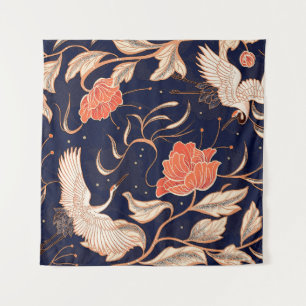 Tenture Chinese ancient style beautiful petals