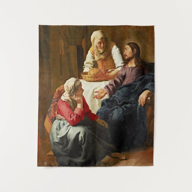 Tenture Christ dans la Maison de Martha et Marie (Devant)