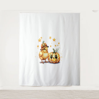 Tenture Chute citrouille de café Mug avec chat