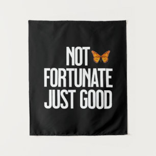 Tenture Citation Papillon Monarch 'Pas De Chance, Simpleme