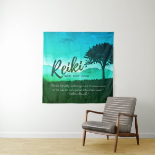 Tenture Citations de l'instructeur de médiation Reiki Mast