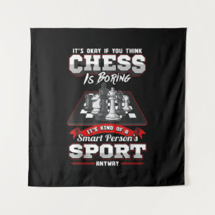 Tenture Citations drôles d'échecs humour dictons