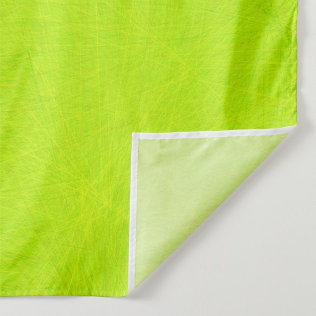 Tenture Citron Vert Abstrait (Détail)