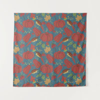 Citrouille et carotte  motif sans couture rouge et