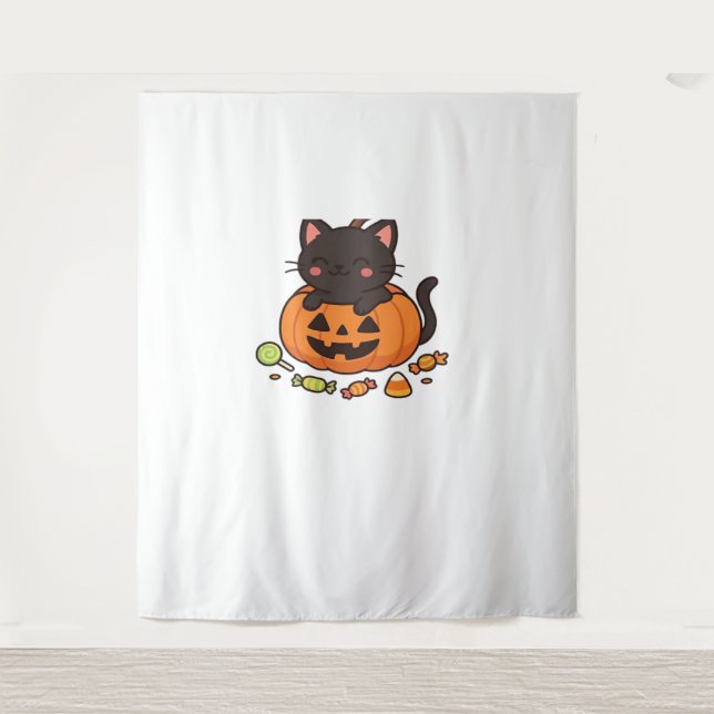 Tenture Citrouille Kitty Parade Essential T-Shirt (Devant)