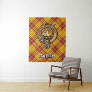 Tenture Clan MacMillan Crest sur le tatan de robe