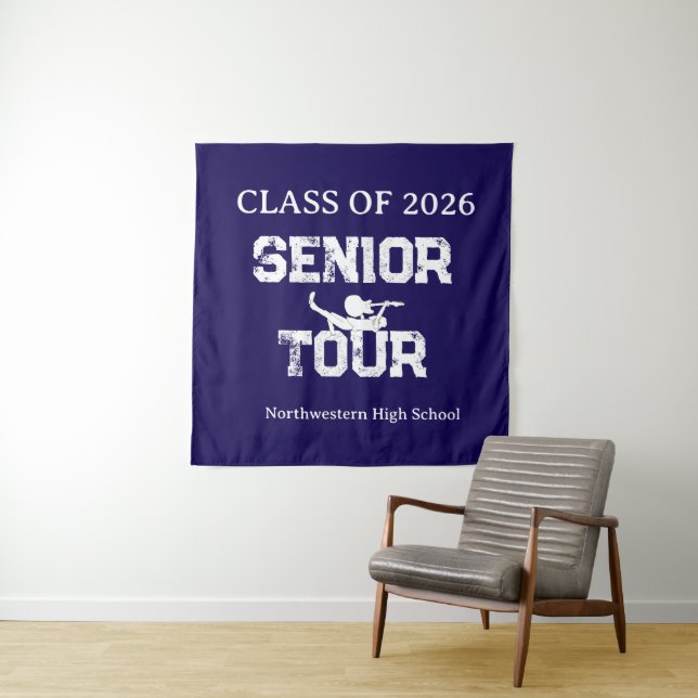 Tenture Class of 2026 Senior Tour High School Spirit (En situation)