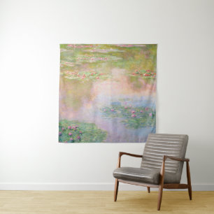 TENTURE   Claude Monet (57"x57") Nymphéas