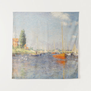 Tenture Claude Monet. Bateaux rouges, Argenteuil