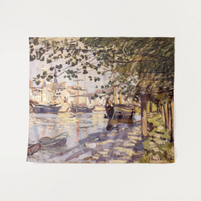 Tenture Claude Monet. La Seine à Rouen (Devant (Horizontal))