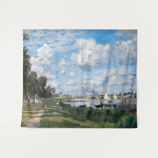 Tenture Claude Monet - Le Bassin d'Argenteuil (Devant (Horizontal))