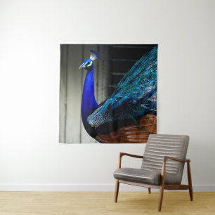 Tenture Cobalt Blue Peacock
