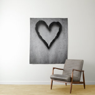 Tenture Coeur gauche, no 01