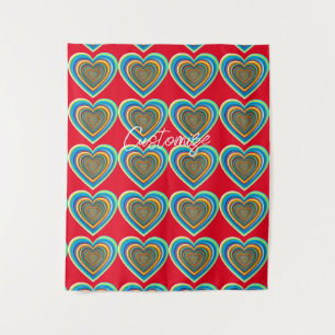 Tenture Coeur valentin multicolore Thunder_Cove