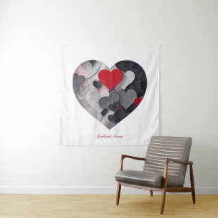 Tenture Coeurs enchantés