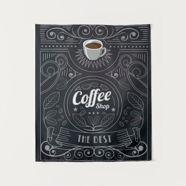 Tenture Coffee Shop Blanket (Devant)