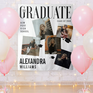 Tenture Collage de couverture de magazine tendance pour un