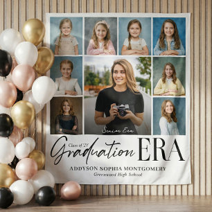 Tenture Collage de photos de promo de l'ère du diplôme d'a