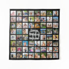 Collage photo personnalisé pour les 60 ans