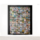 Collage photo simple de 130 Carrés personnalisé