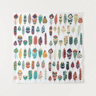 Tenture Collection de dessins ethniques tribaux vintages d