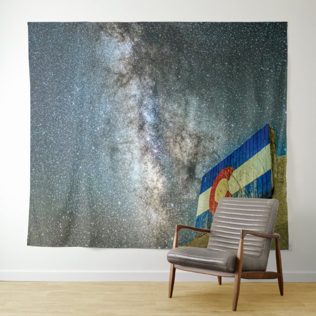 Tenture Colorado Living // Milkyway Galaxy Longue expositi (En situation (horizontale))