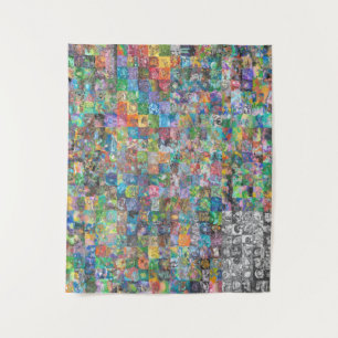 Tenture Colorful Unique Tapestry 2021 Peinture Calendrier