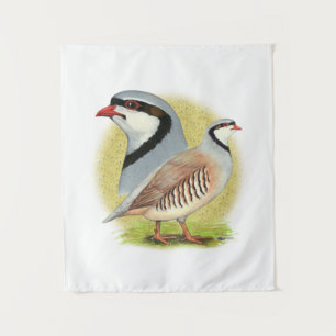Tenture Combo de perdrix de Chukar