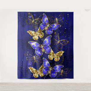 Tenture Composition avec papillons Sapphire