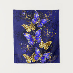 Tenture Composition avec papillons Sapphire