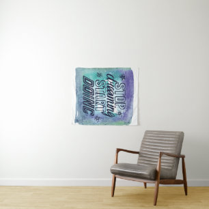 Tenture Conception de devis motivationnelle pour les réali