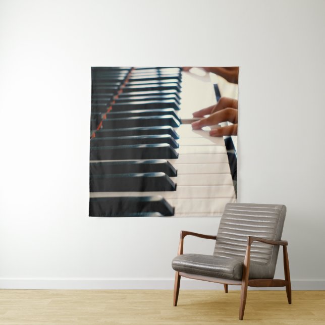 Tenture Conception de piano cool (En situation)