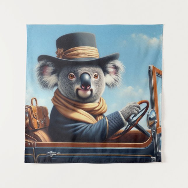 Tenture Conduite de Koala (Devant)