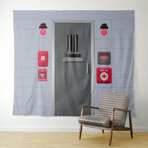 Tenture Confinement Solitaire Asile fou fond