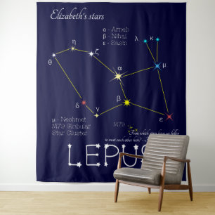 Tenture Constellation de l'hémisphère sud
