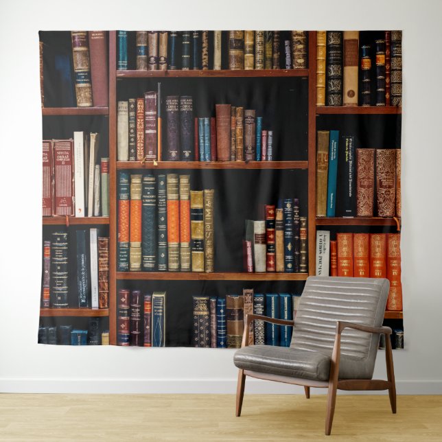 TENTURE CONTEXTE DE BIBLIOTHÈQUE (En situation (horizontale))