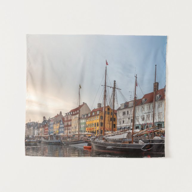 Tenture Copenhague Danemark (Devant (Horizontal))
