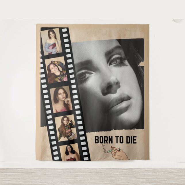 Tenture Coquette Beige Tropico 90s Esthétique Lana Del Ray (Devant)