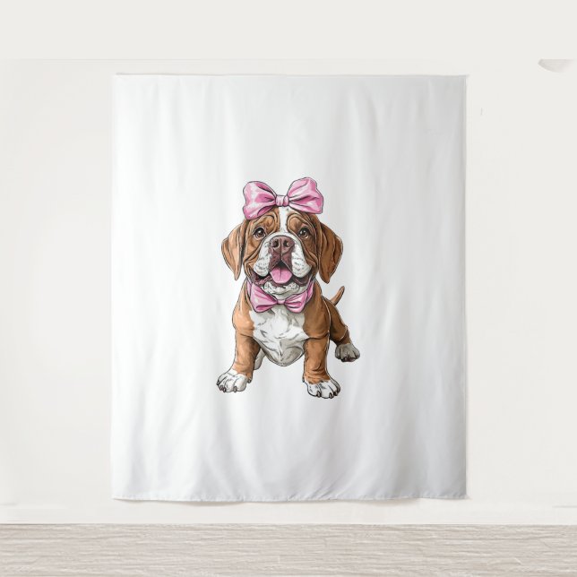 Tenture Corgi   (Devant)
