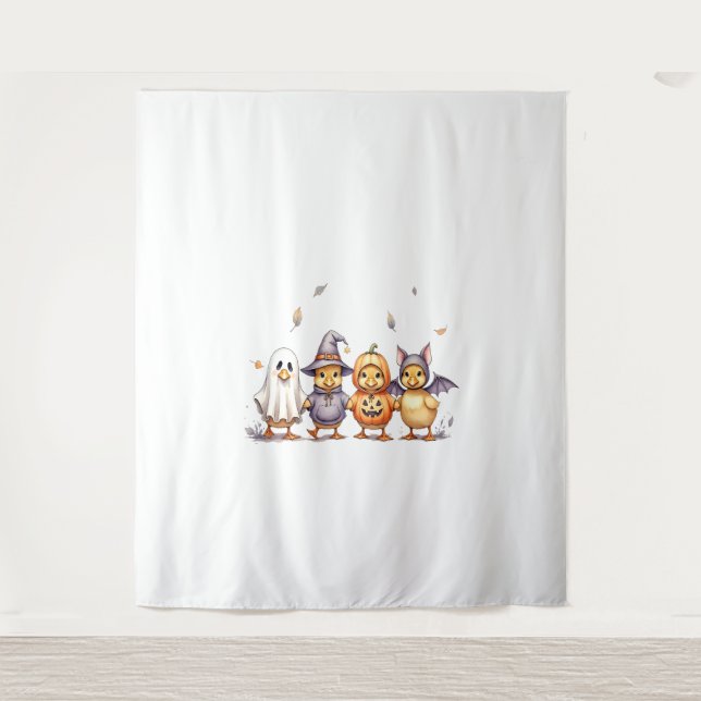 Tenture Costume Halloween Cute Ducklings (Devant)